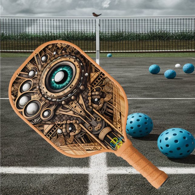 Enchanted Pickleball Paddle With Green Eye (Creator Uploaded)