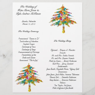 Enchanted Pine Tree Forest Wedding