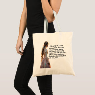 Enchanted Princess Tote Bag - Rose Garden Dream