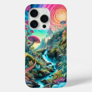 Enchanted Psychedelic Dreamscape iPhone 15 Pro Case