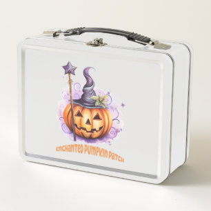 Enchanted Pumpkin Patch Metal Lunch Box