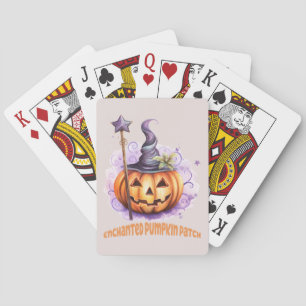 Enchanted Pumpkin Patch Playing Cards