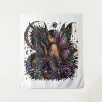 Enchanted Purple Dragon Goddess