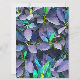 Enchanted Purple Leaves