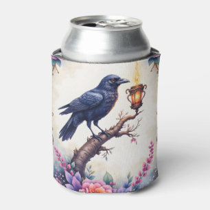 Enchanted Raven Wedding Collection Can Cooler