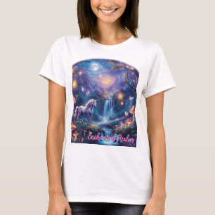 Enchanted Realm: A Mystical Forest of Magic and Wo T-Shirt