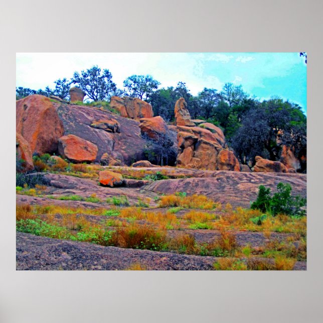 Enchanted Rock Poster (Front)