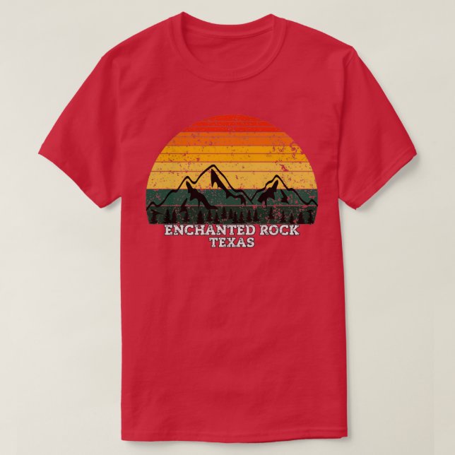 Enchanted rock Texas T-Shirt (Design Front)