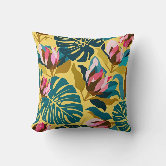 Enchanted Rose Arches Cushion (Front)