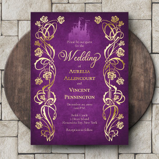 Enchanted Rose Castle Wedding
