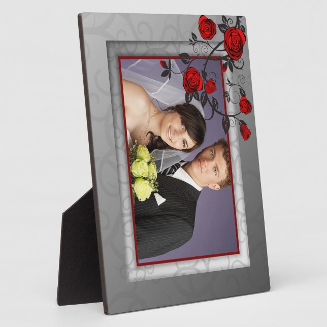 Enchanted Roses  Wedding Plaque (Side)