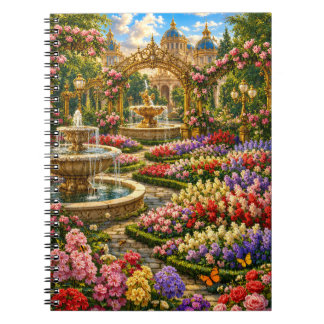 Enchanted Royal Garden Notebook