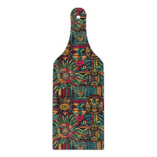 Enchanted Sapphire "Eclipsed Suns and Pyramids" Ki Cutting Board