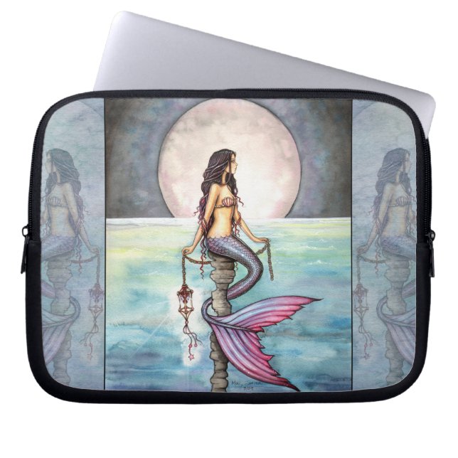 Enchanted Sea Mermaid Laptop Sleeve (Front)
