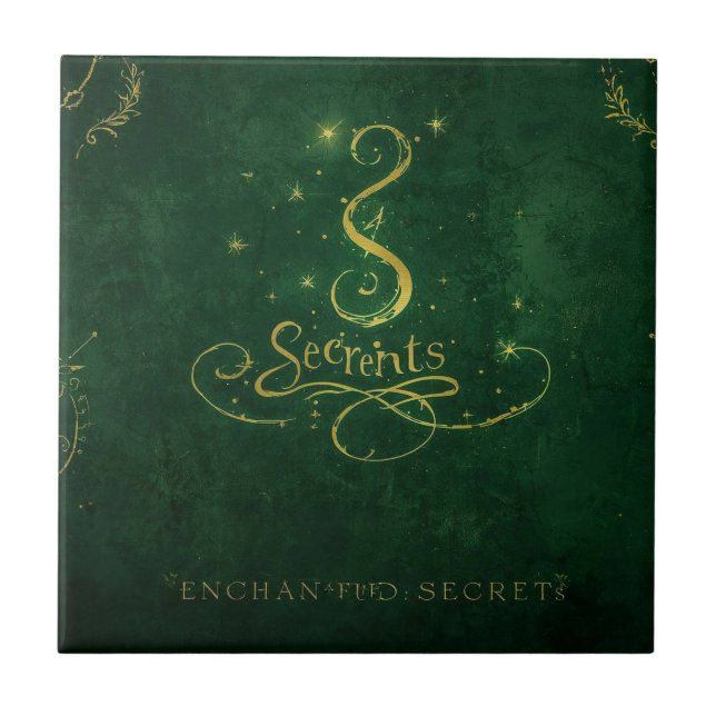 Enchanted Secrets – Golden Sigil Tile (Front)