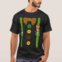 Enchanted Shirt, Suspender Forest Owl Tee, Gift