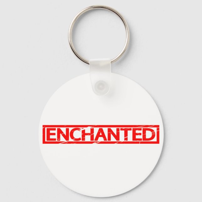 Enchanted Stamp Key Ring (Front)