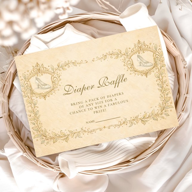 Enchanted Storybook Diapper Raffle Enclosure Card (Creator Uploaded)