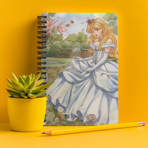 Enchanted Strawberry Garden Princess Notebook