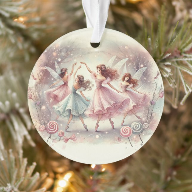 Enchanted Sugar Plum Fairies Ornament (Tree)