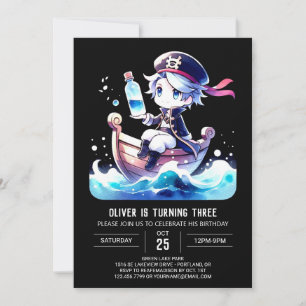Enchanted Template Pirate Birthday