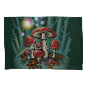 Enchanted Toadstools Pillowcase