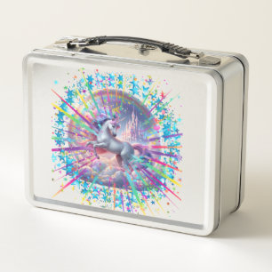 Enchanted Unicorn Castle Lunchbox – Rainbow Cloud