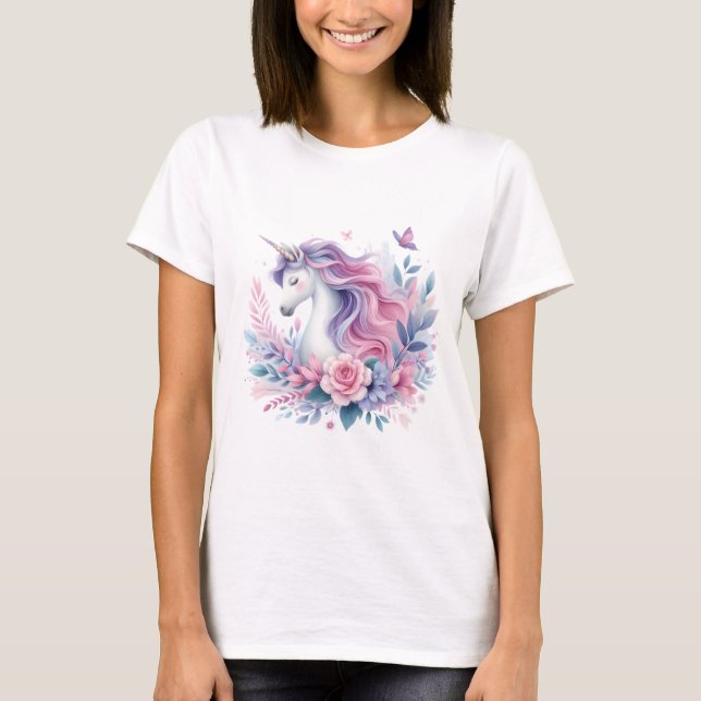 Enchanted Unicorn Dreams T-Shirt (Front)