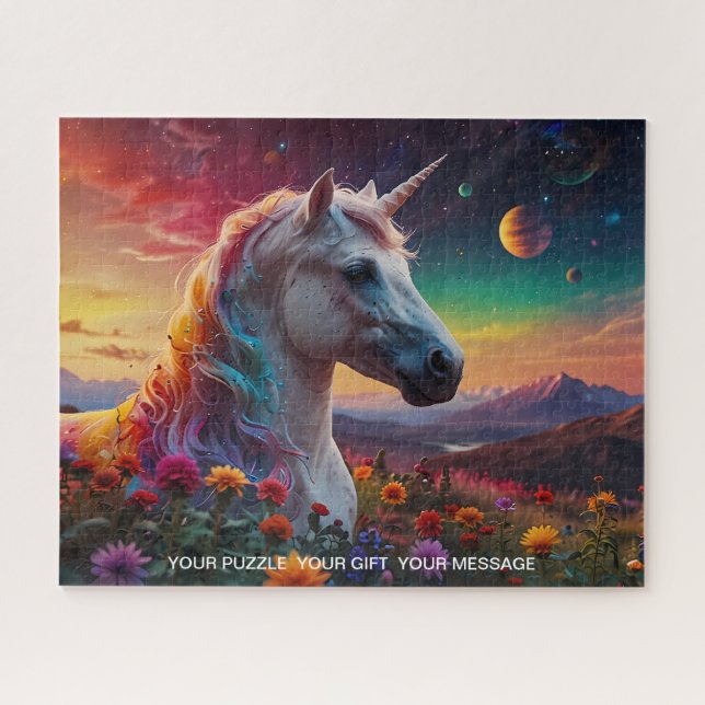 Enchanted Unicorn Fantasy  Jigsaw Puzzle (Horizontal)