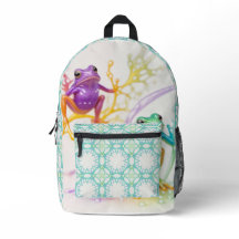 Enchanted Vibrant Frog Hop,