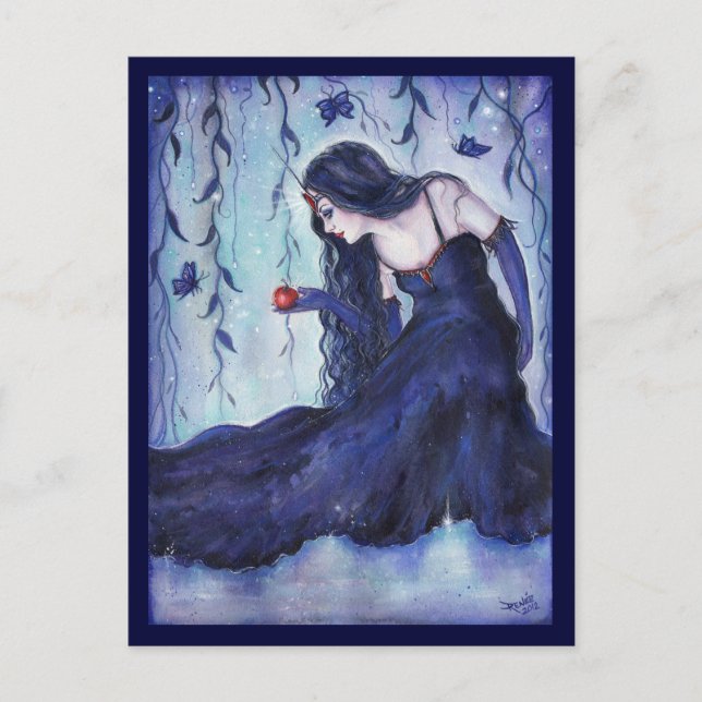 Enchanted visions fantasy art postcard By Renee L. (Front)