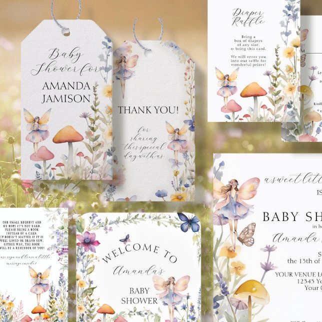 Enchanted Wildflower Fairy Garden Books for Baby Enclosure Card (Creator Uploaded)