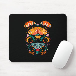 Enchanted Wings Magical Moth Butterfly Mouse Pad