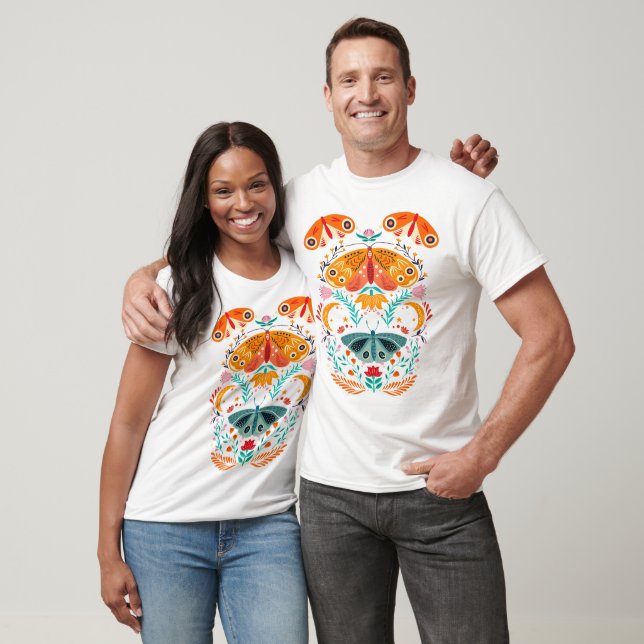 Enchanted Wings Magical Moth Butterfly T-Shirt (Unisex)