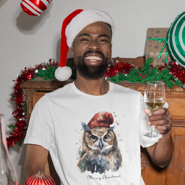 Enchanted Winter Owl, custom T-Shirt (Creator Uploaded)