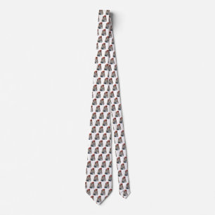 Enchanted Winter Owl Tie