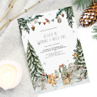 Enchanted Winter Woodland Birthday