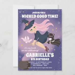 Enchanted Witch Party Invitation