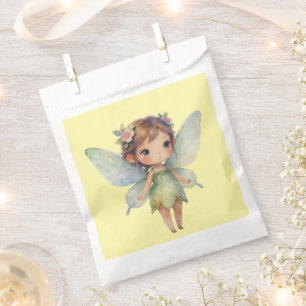 Enchanted Woodland Fairy: pastel green Sprite Favour Bags