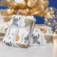 Enchanted Woodland Forest Animals Baby Shower Gift