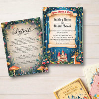 Enchanted Woodland Forest Castle Fairytale Wedding