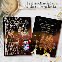 Enchanted Woodland Forest Christmas Party