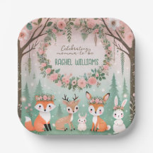 Enchanted Woodland Forest Creatures Baby Shower