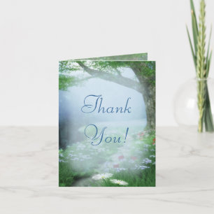 Enchanted Woodland Forest Wedding Thank You