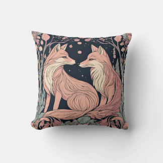 Enchanted Woodland Fox D10 Cushion
