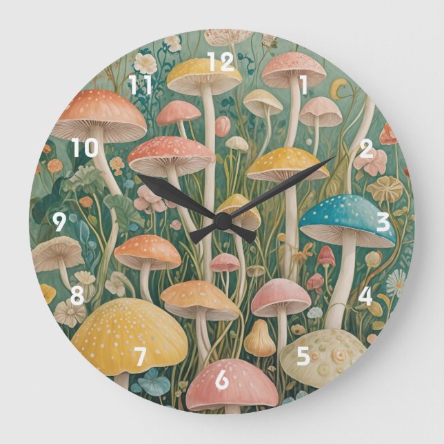 Enchanted Woodland Large Clock (Front)