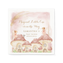 Enchanted Woodland Mushroom Baby Shower Party