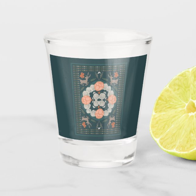 Enchanted Woodland  Shot Glass (Front)