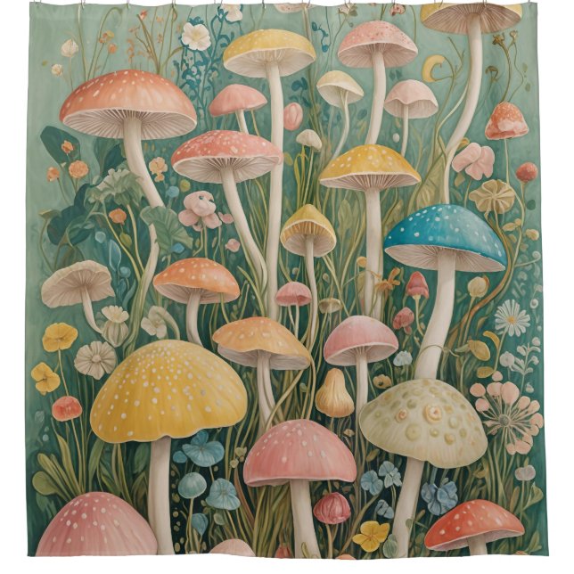 Enchanted Woodland Shower Curtain (Front)