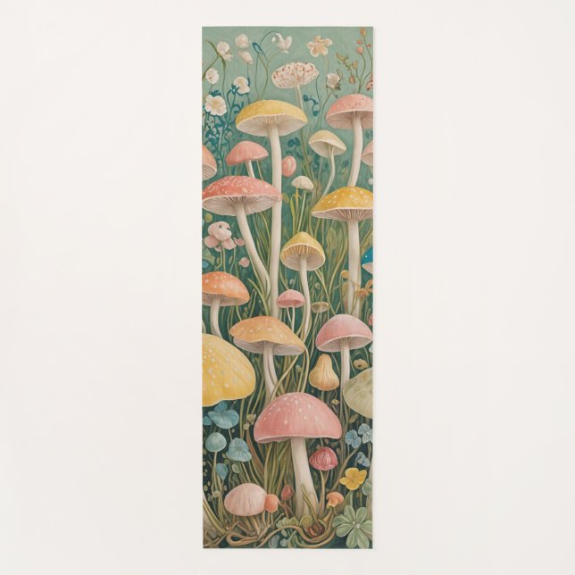 Enchanted Woodland Yoga Mat (Front)